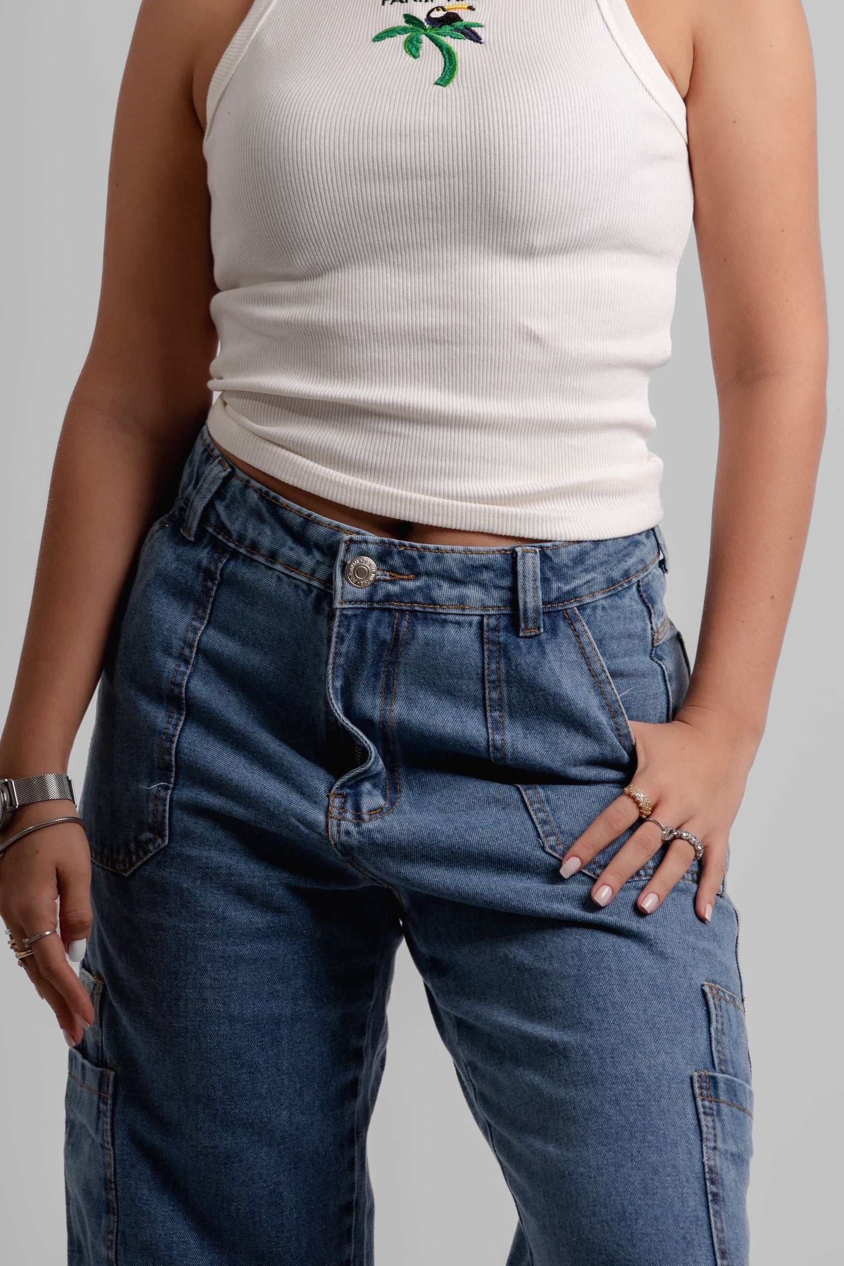 Calça cargo Luma