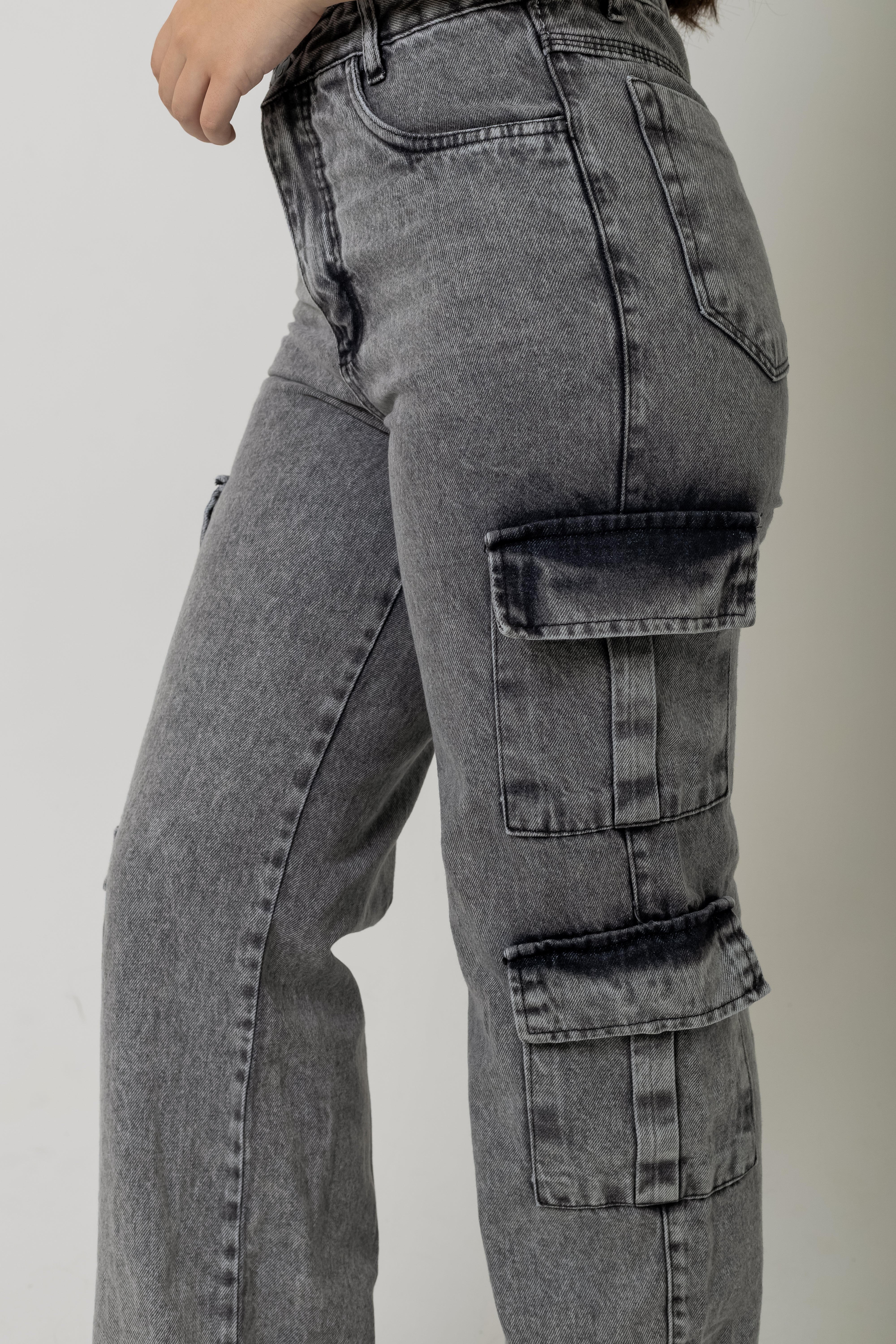 Calça cargo bolsos Honey
