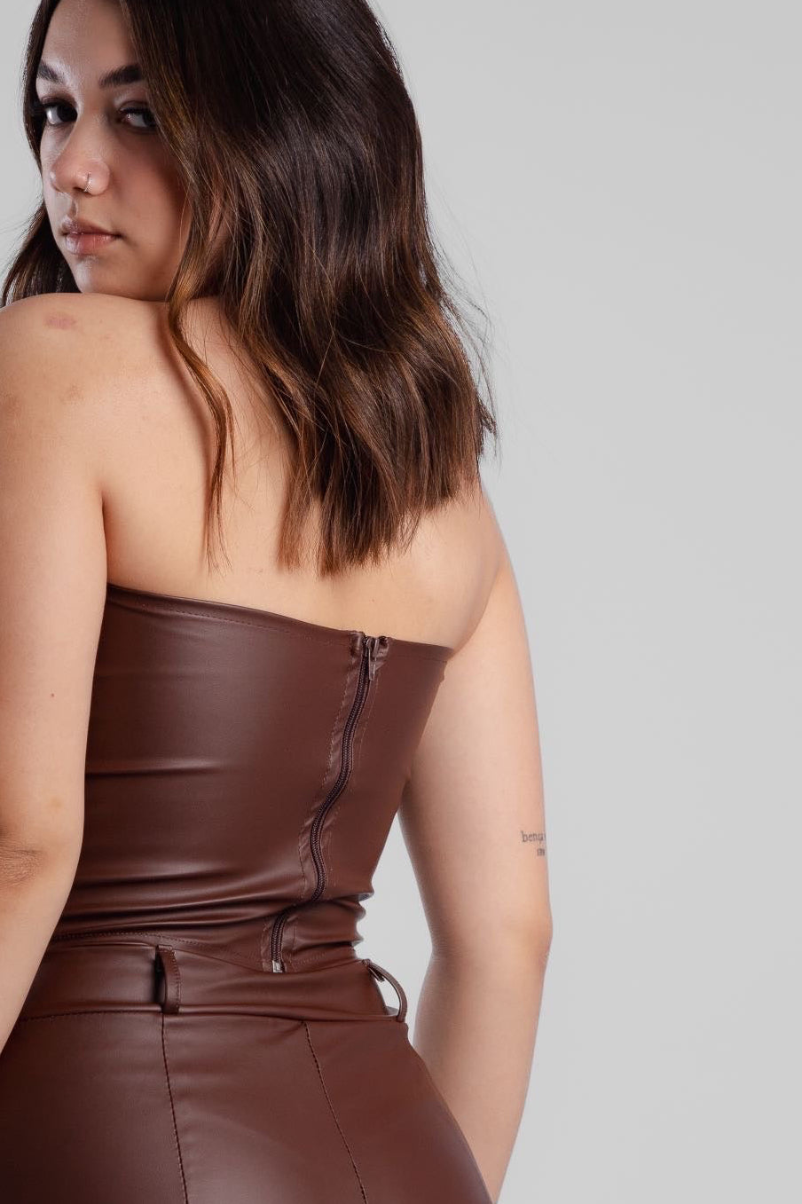 Corset coração courino Paris