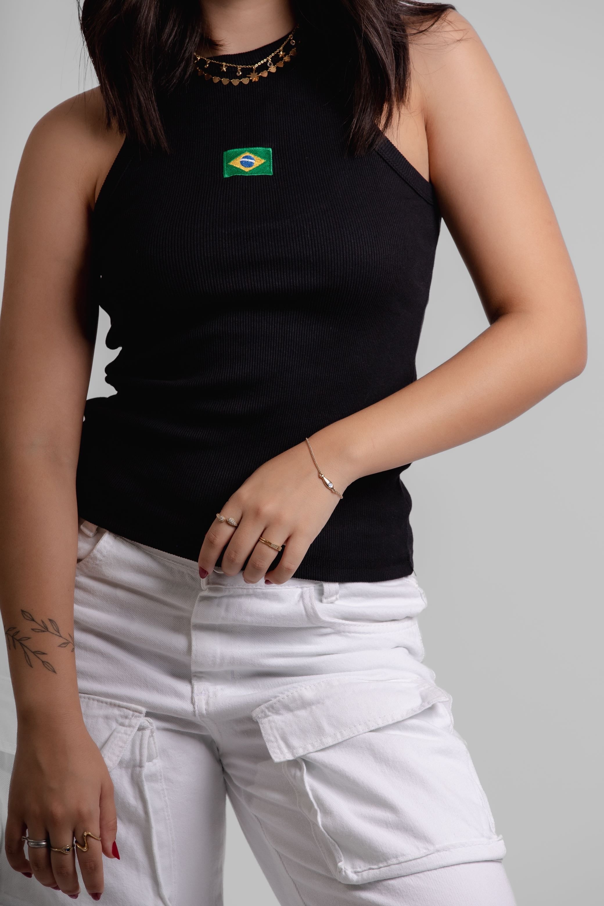 Regata canelada Bruna