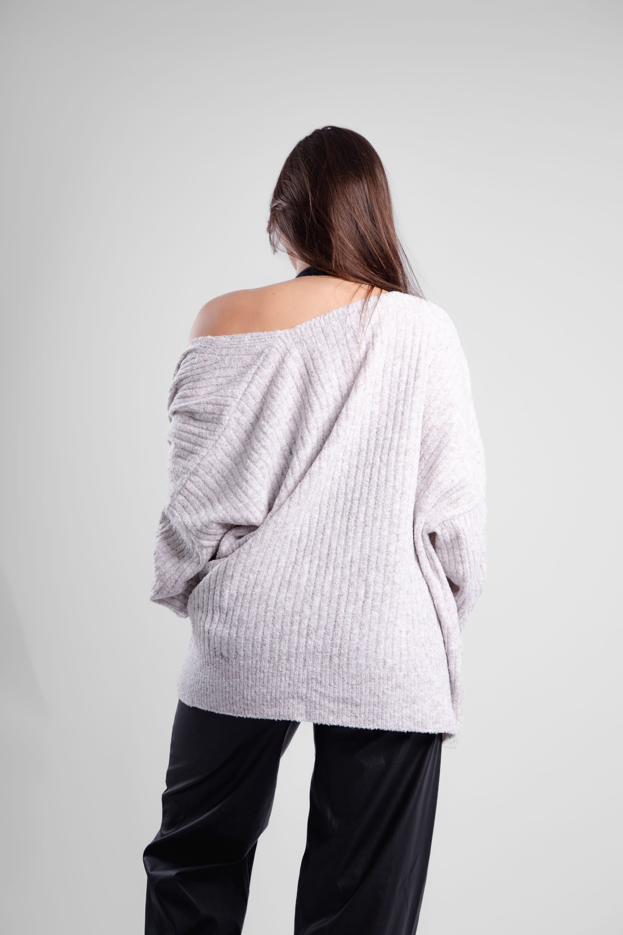 Cardigan fluido longo tricô Santiago