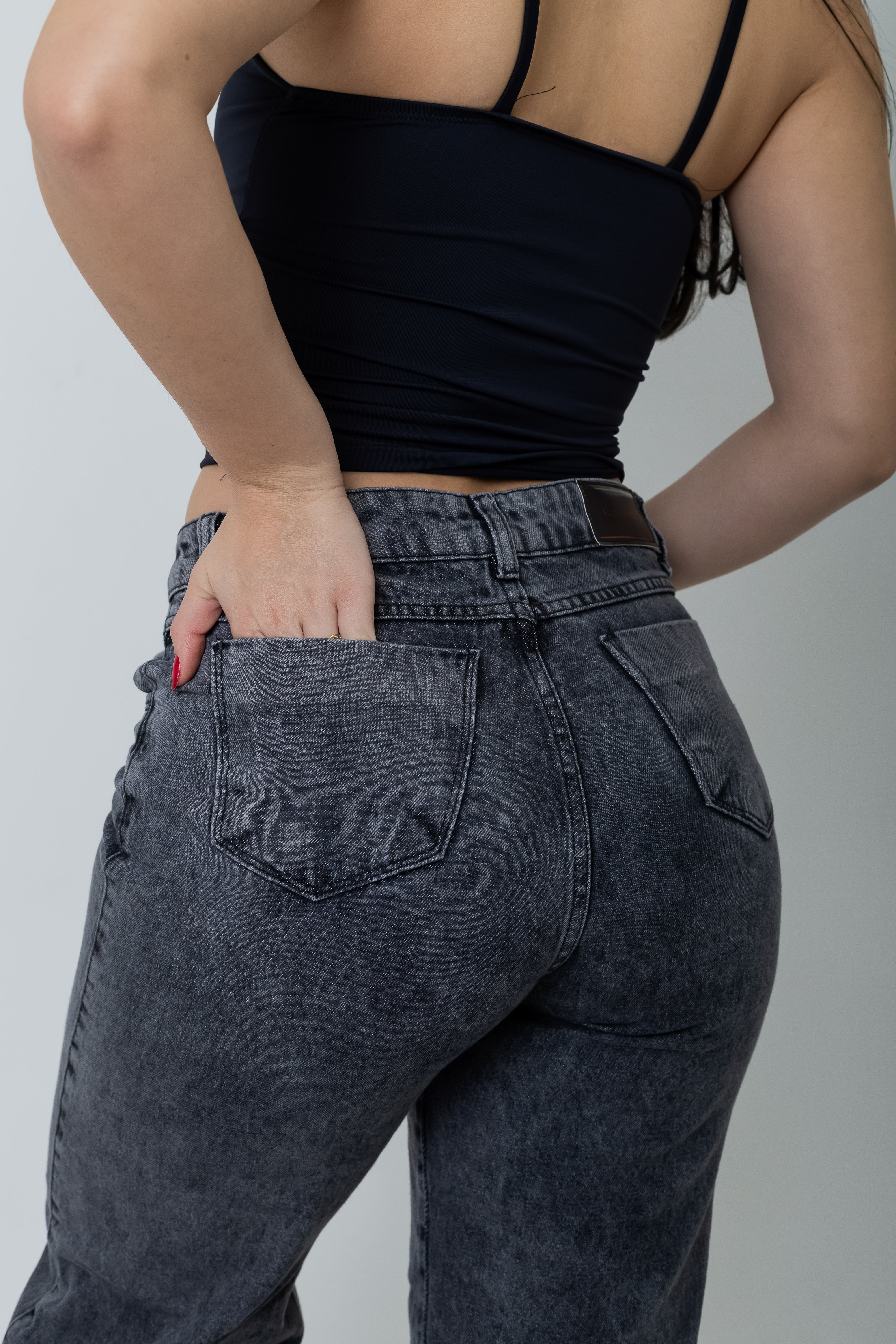 Calça Wide reta Baby