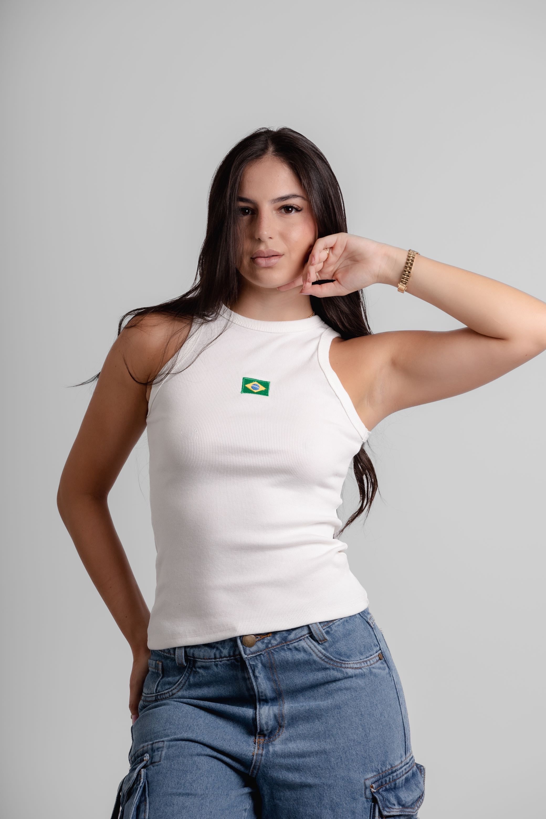 Regata canelada Bruna