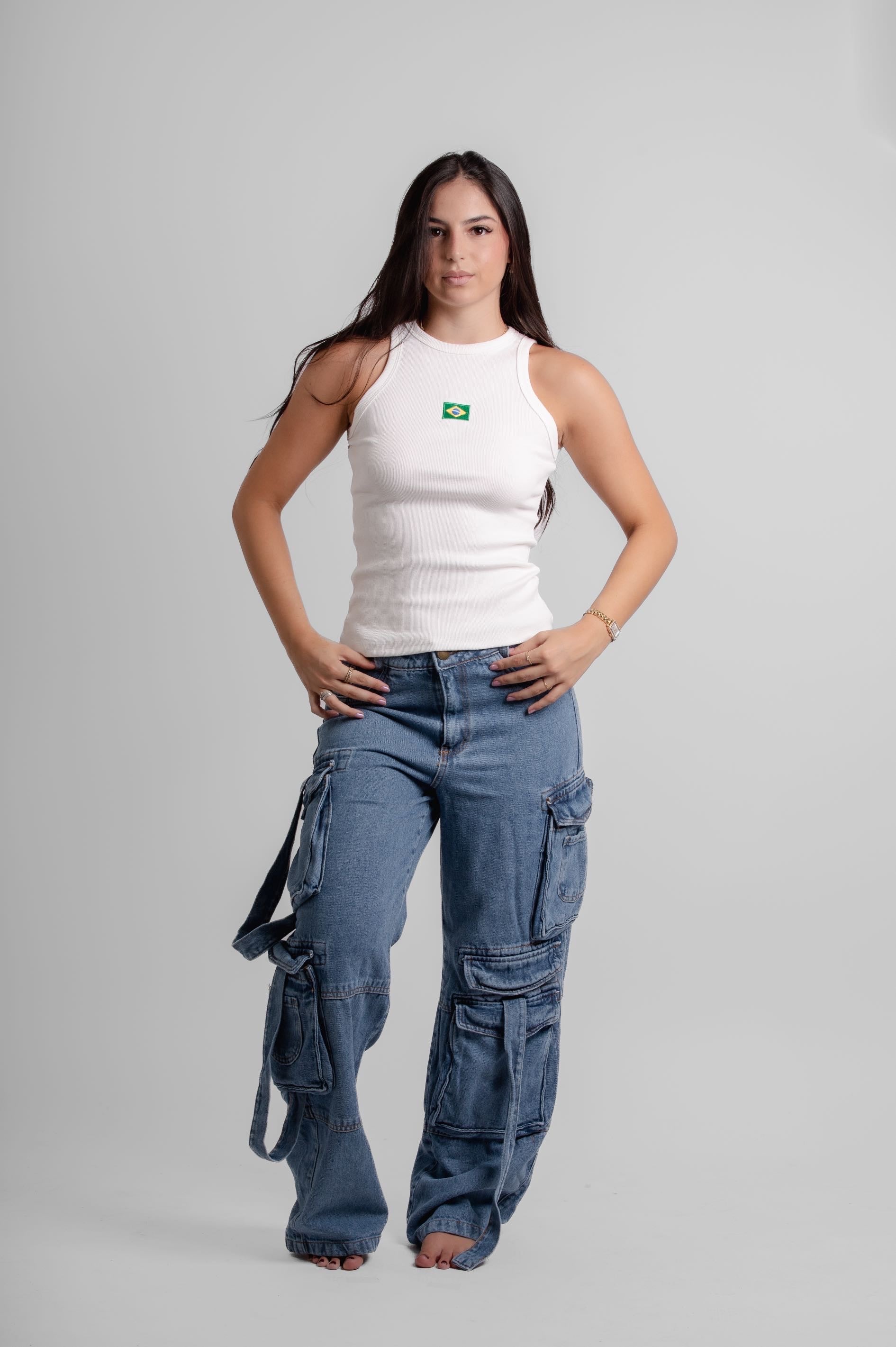 Regata canelada Bruna