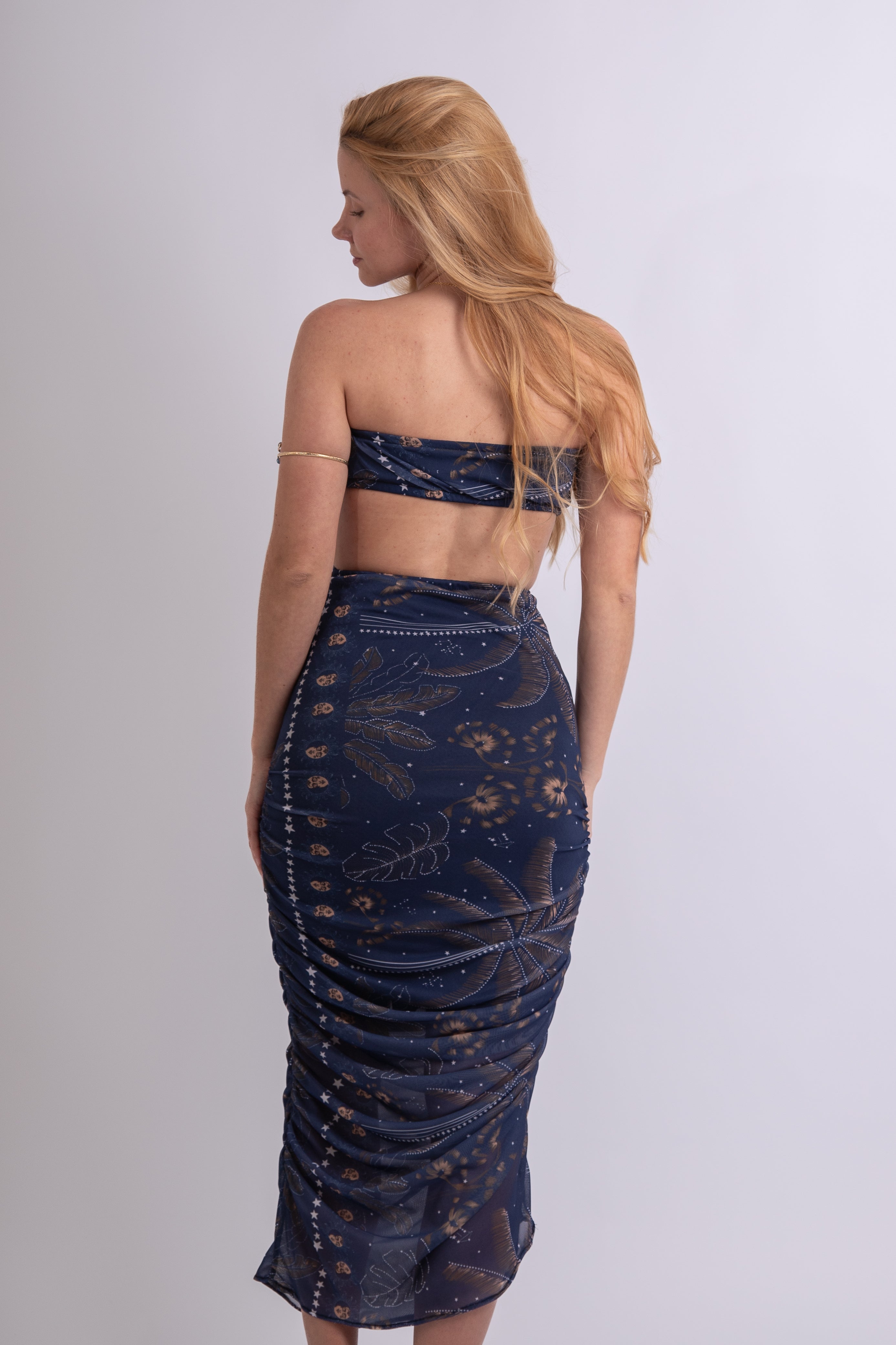 Vestido midi lunar