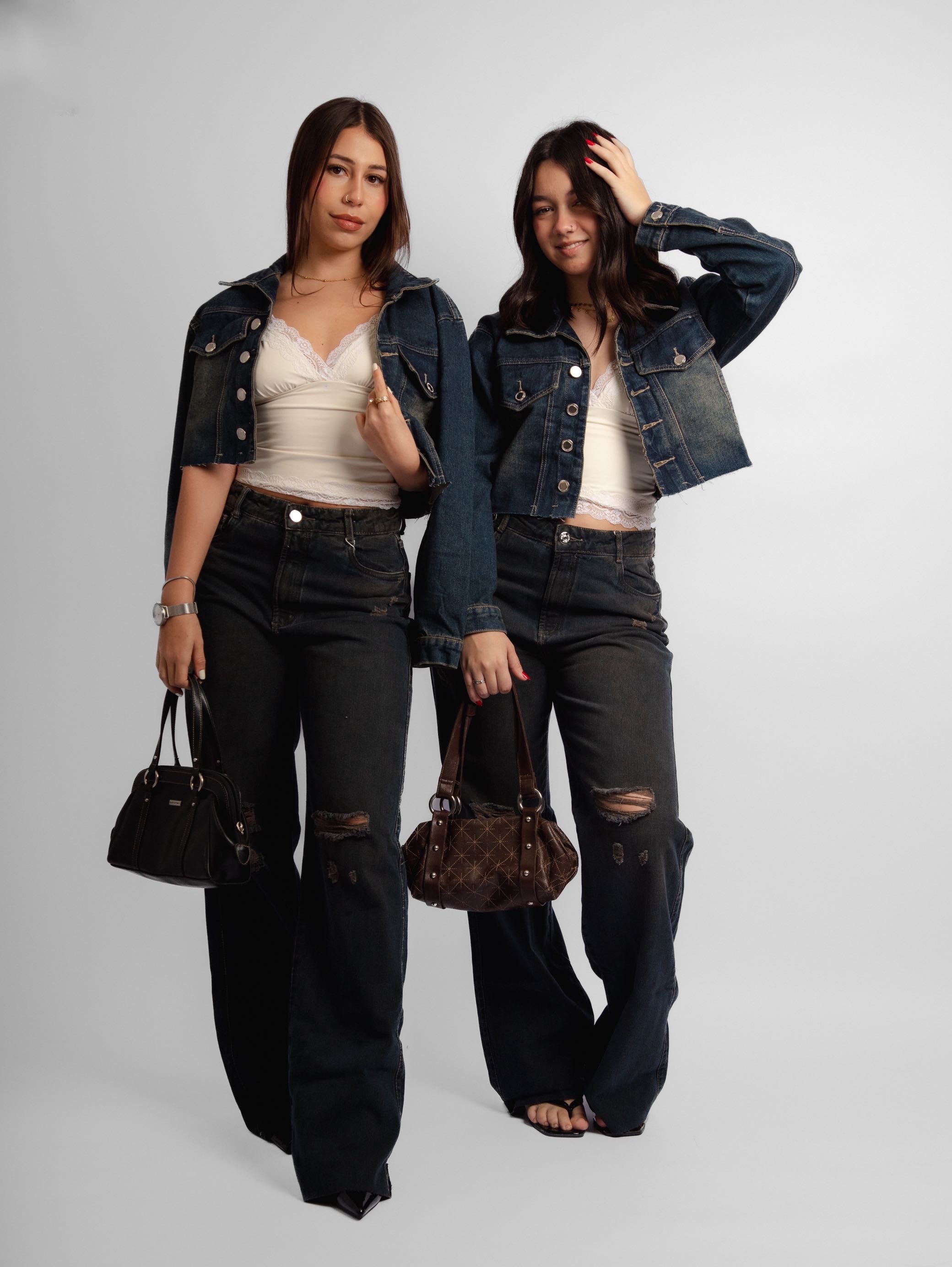 Calça jeans reta Daze