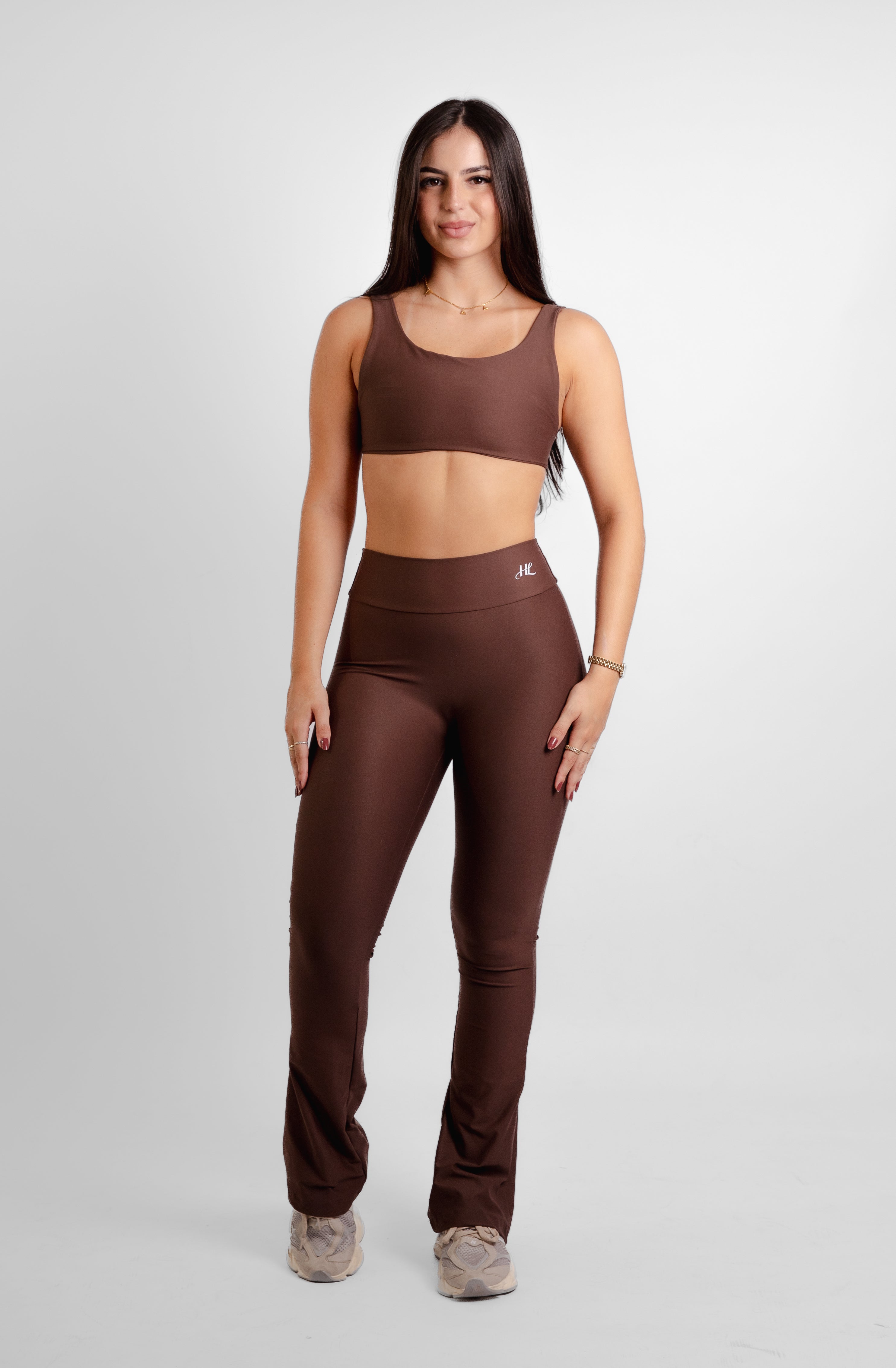 Conjunto flare+ costas nuas sense - sport