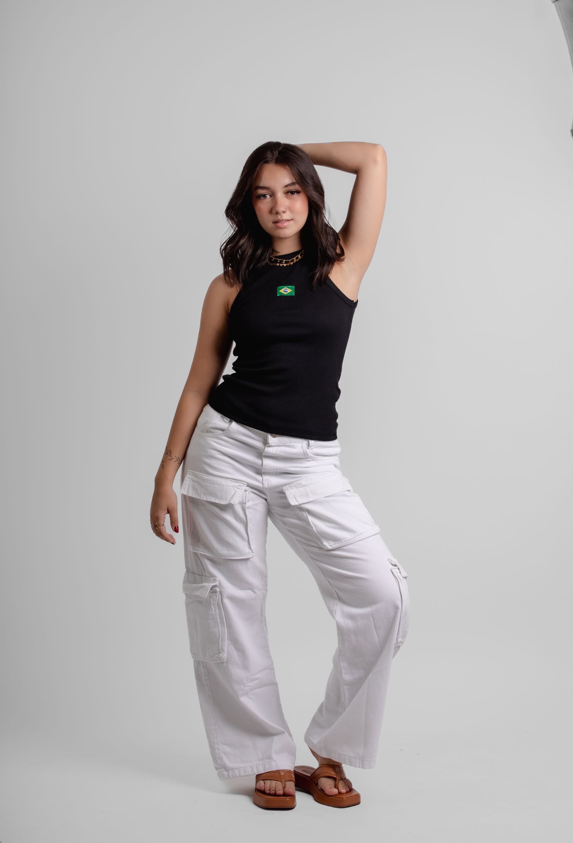 Regata canelada Bruna