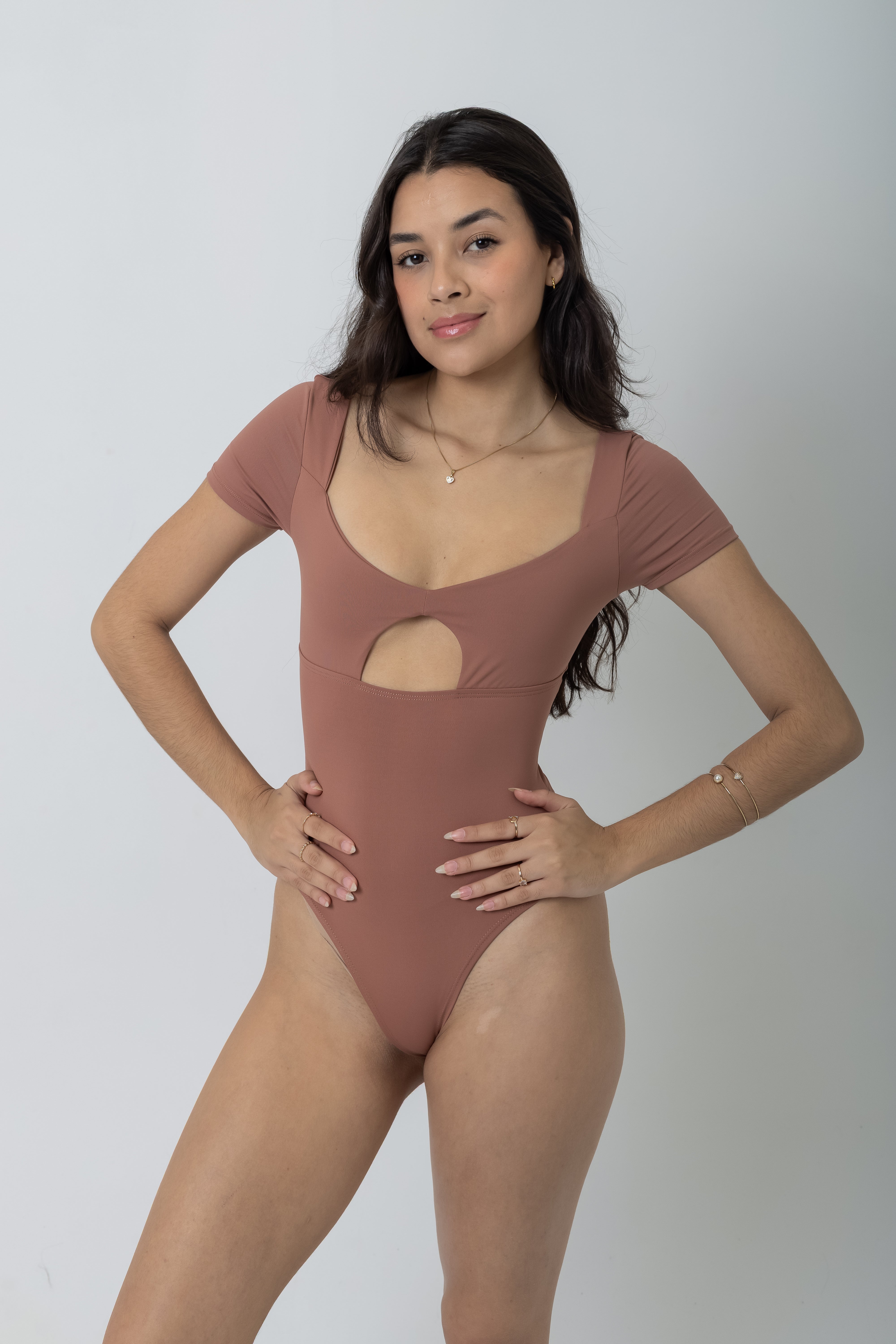 Body manguinha Coração