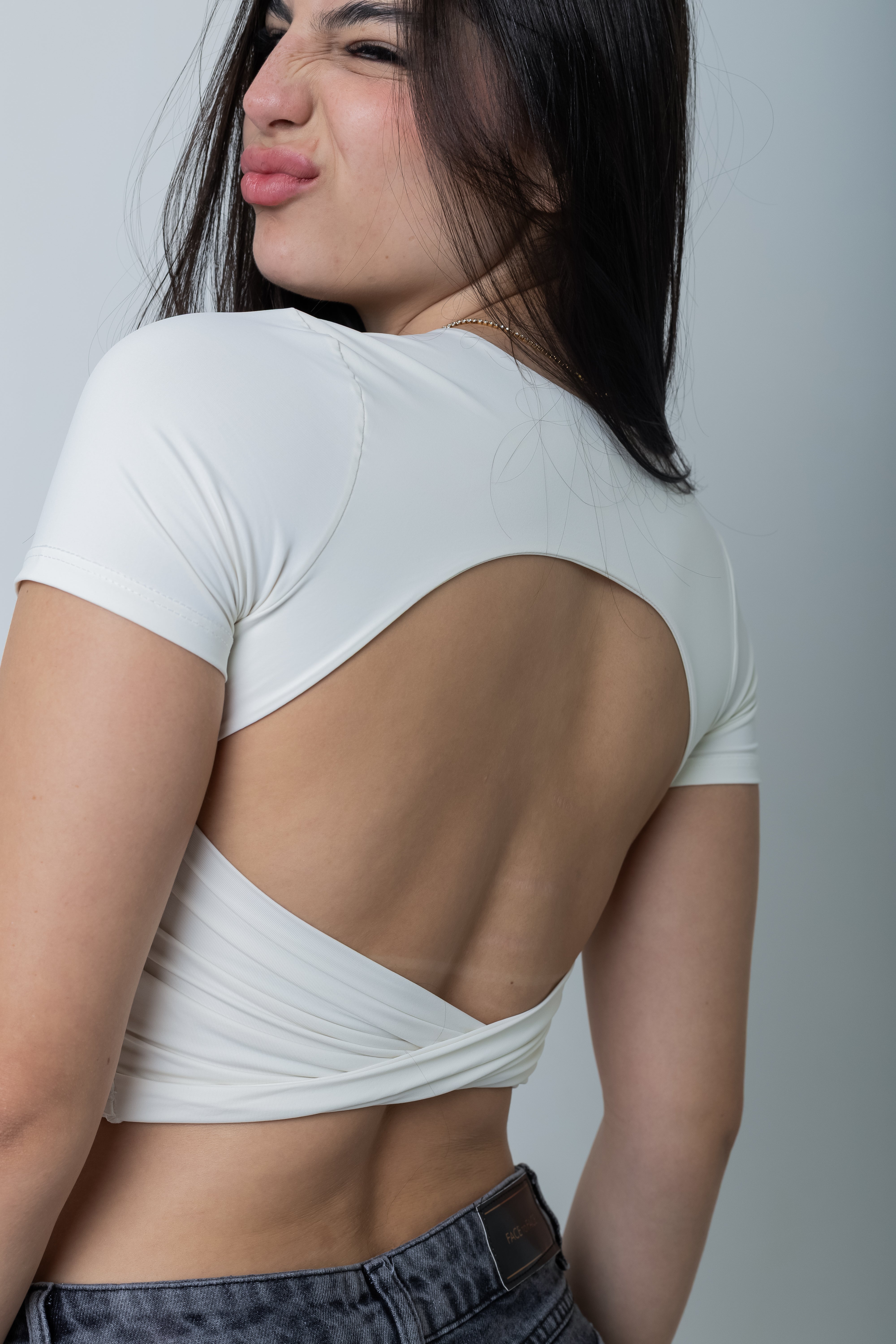 Top costas nuas Kiara