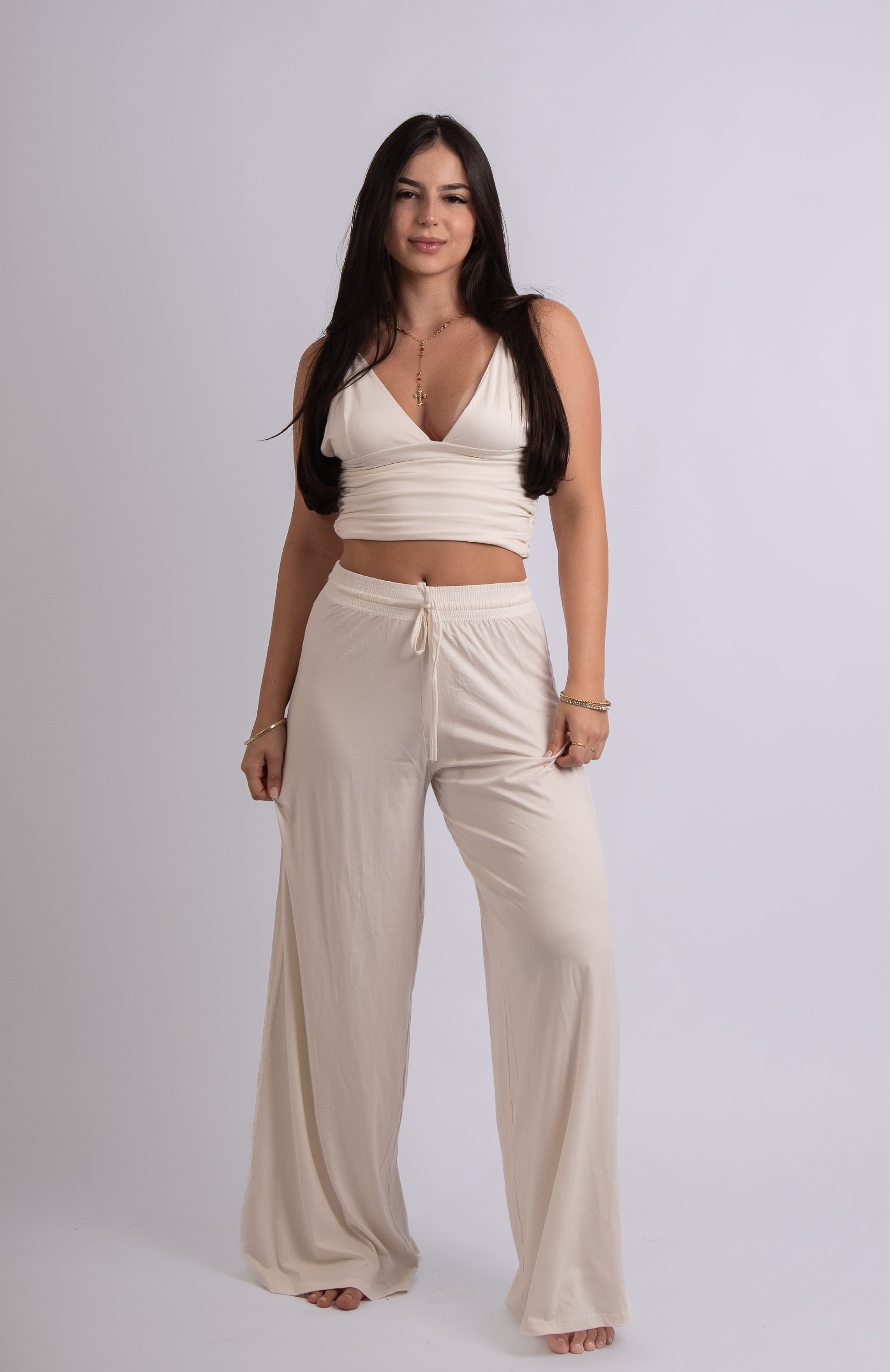 Calça pantalona Duna