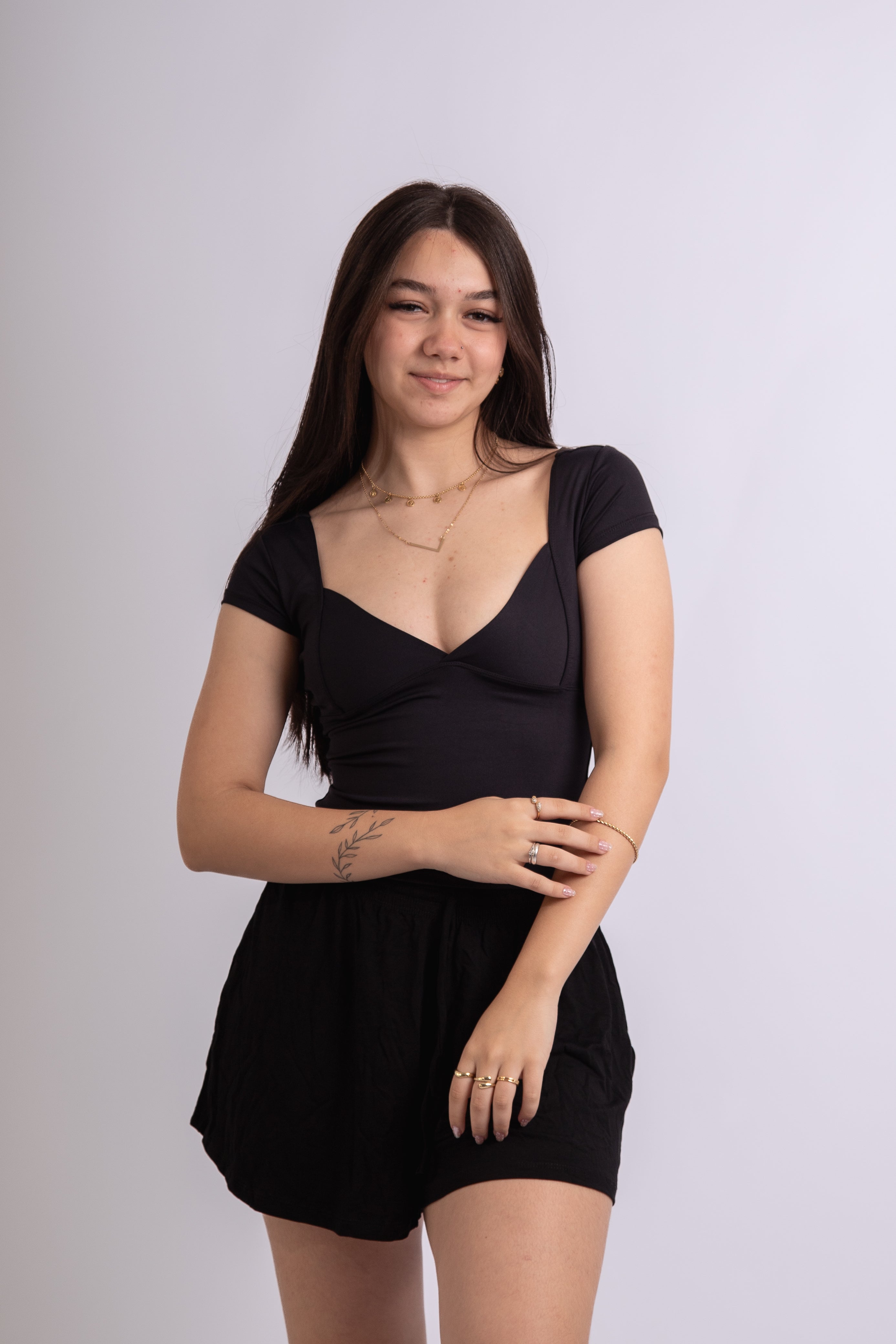 Top manguinha Lavínia