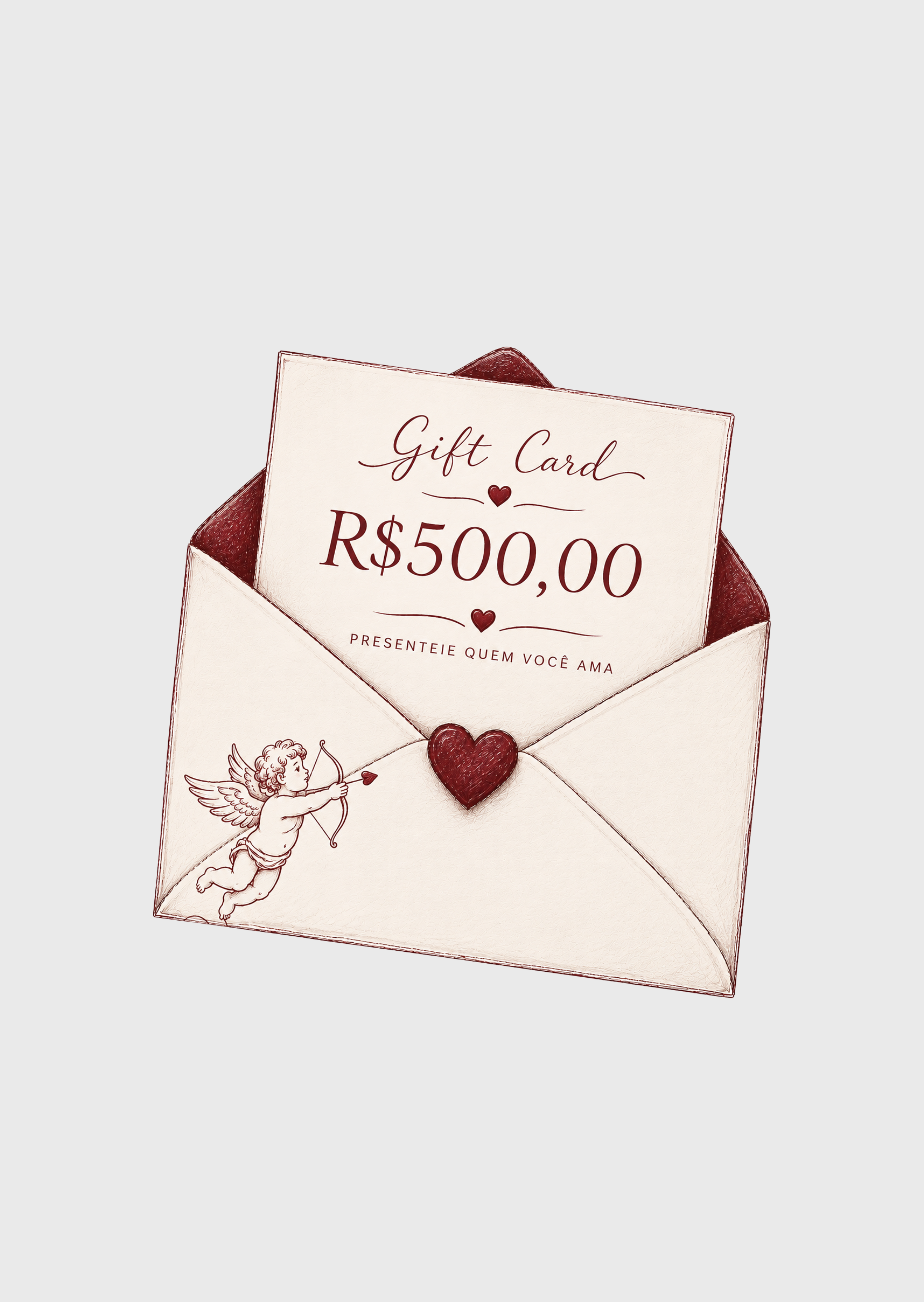 Vale presente de R$500,00