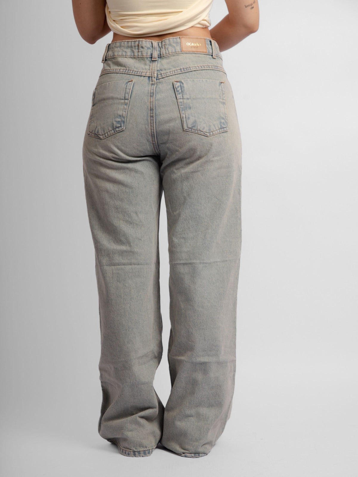 Calça jeans reta Ceci