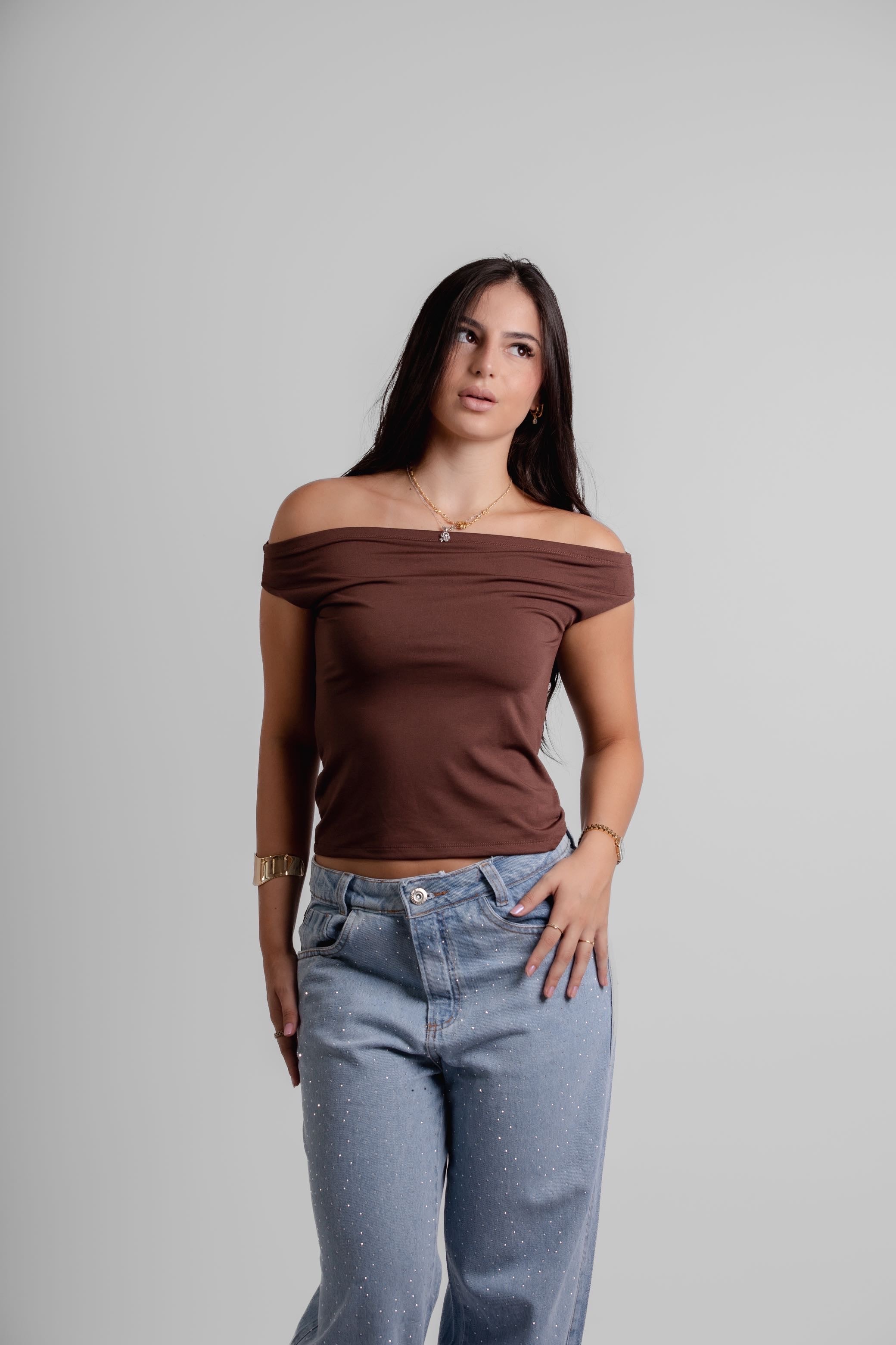 Blusa ombro a ombro Lary