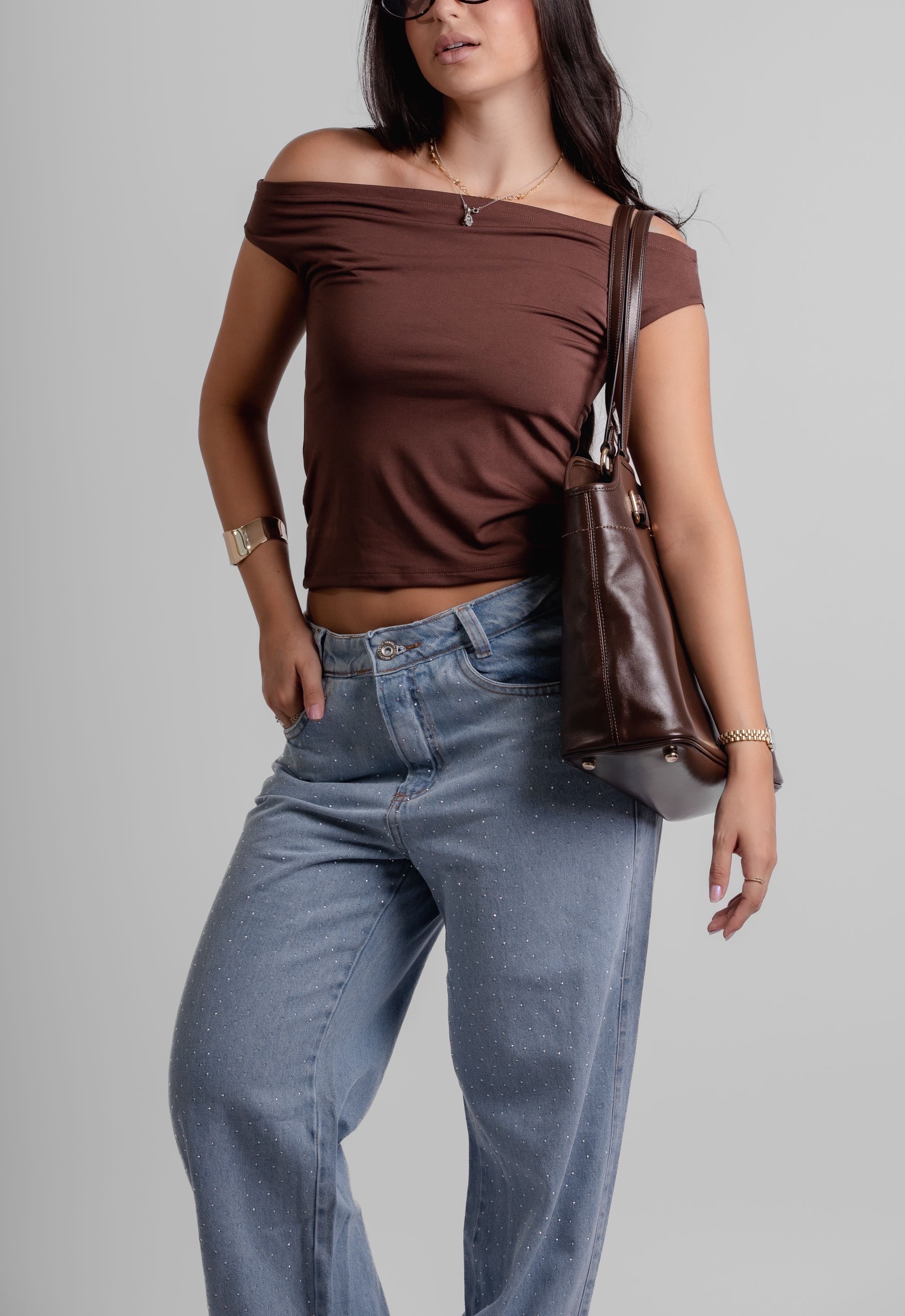 Blusa ombro a ombro Lary