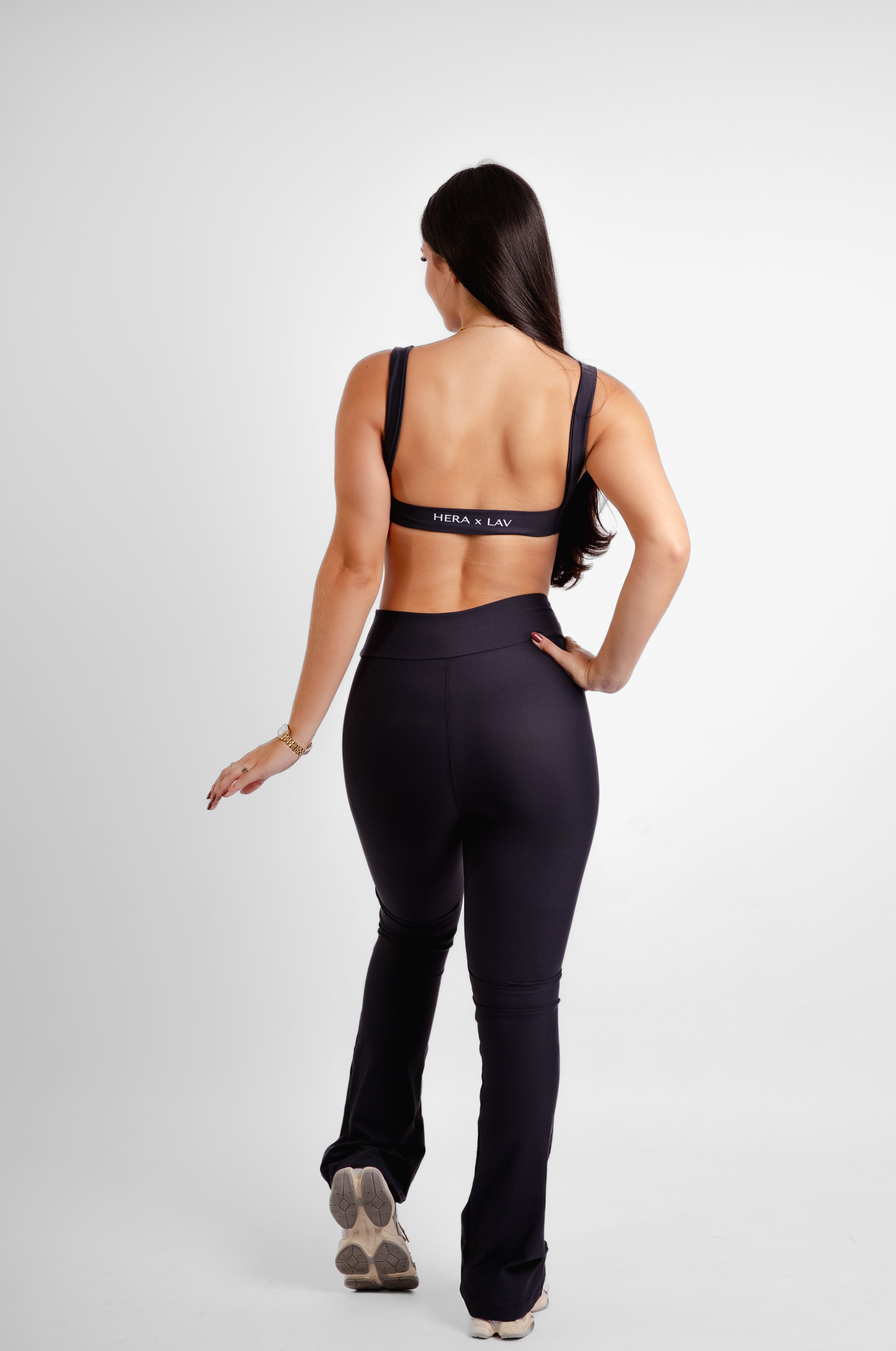 Conjunto flare+ costas nuas sense - sport