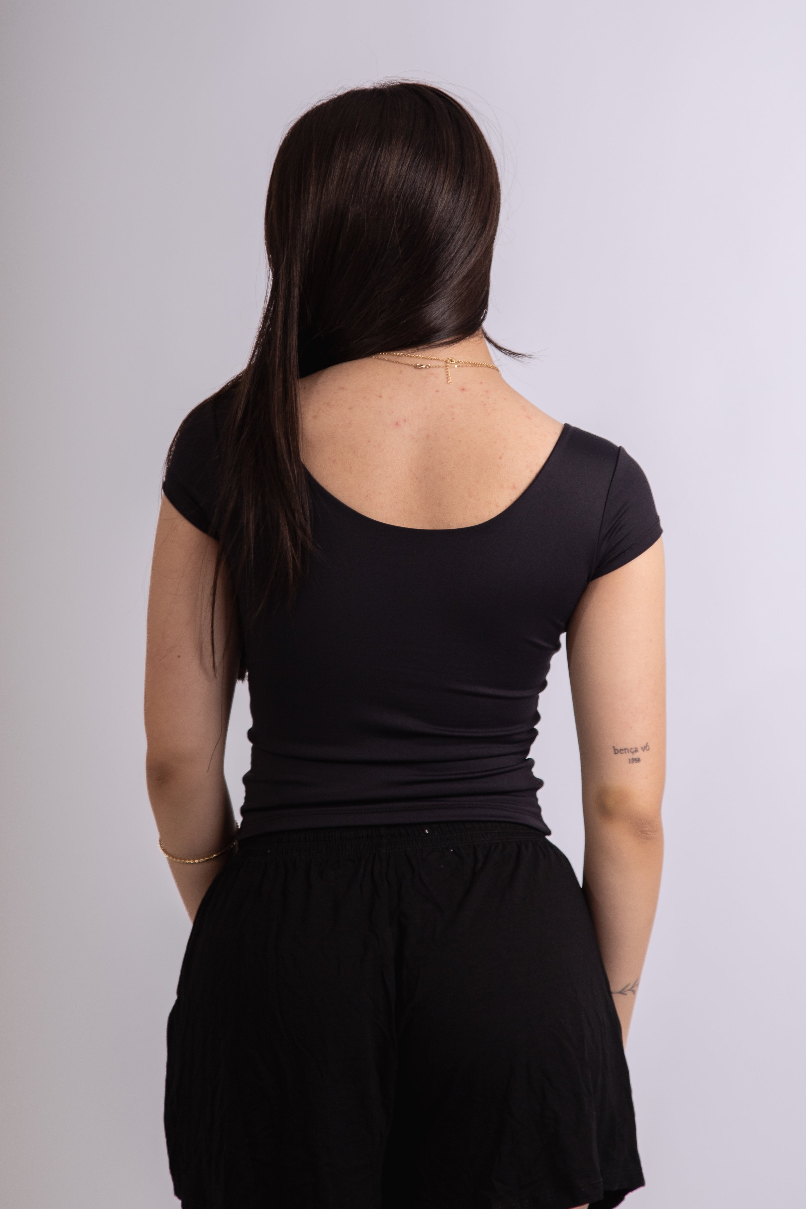 Top manguinha Lavínia